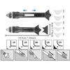 1set Three-in-one Multifunctional Silicone Corner Scraper for Wall Trimming  Household Caulking Scraper Tool Cleaning Tools