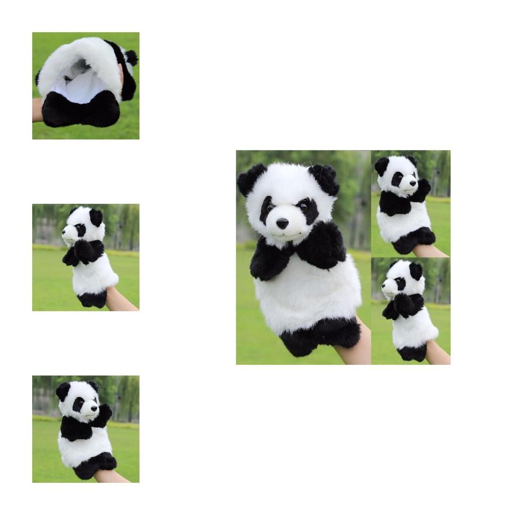 Adorable Panda Hand Puppet Premium Quality Plush Educational Toy For Children