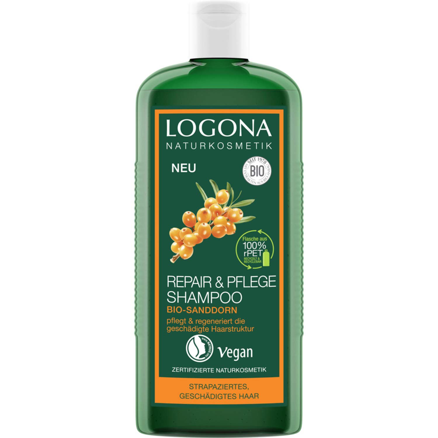 

LOGONA [Official Import from Japan] Repair Shampoo Hippofan 250ml [Damaged Hair]