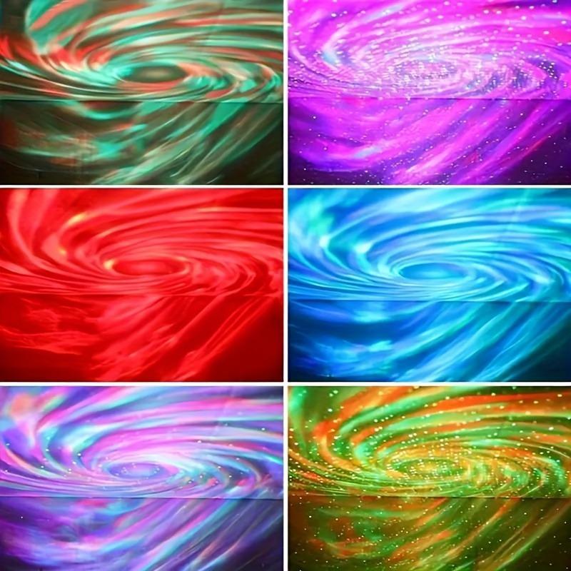 Starry Night Sky Projector Led Nightlights Usb Plug-in Remote Control Rgb Galaxy Light 7 Modes For Party Room Bedroom Bar Decor
