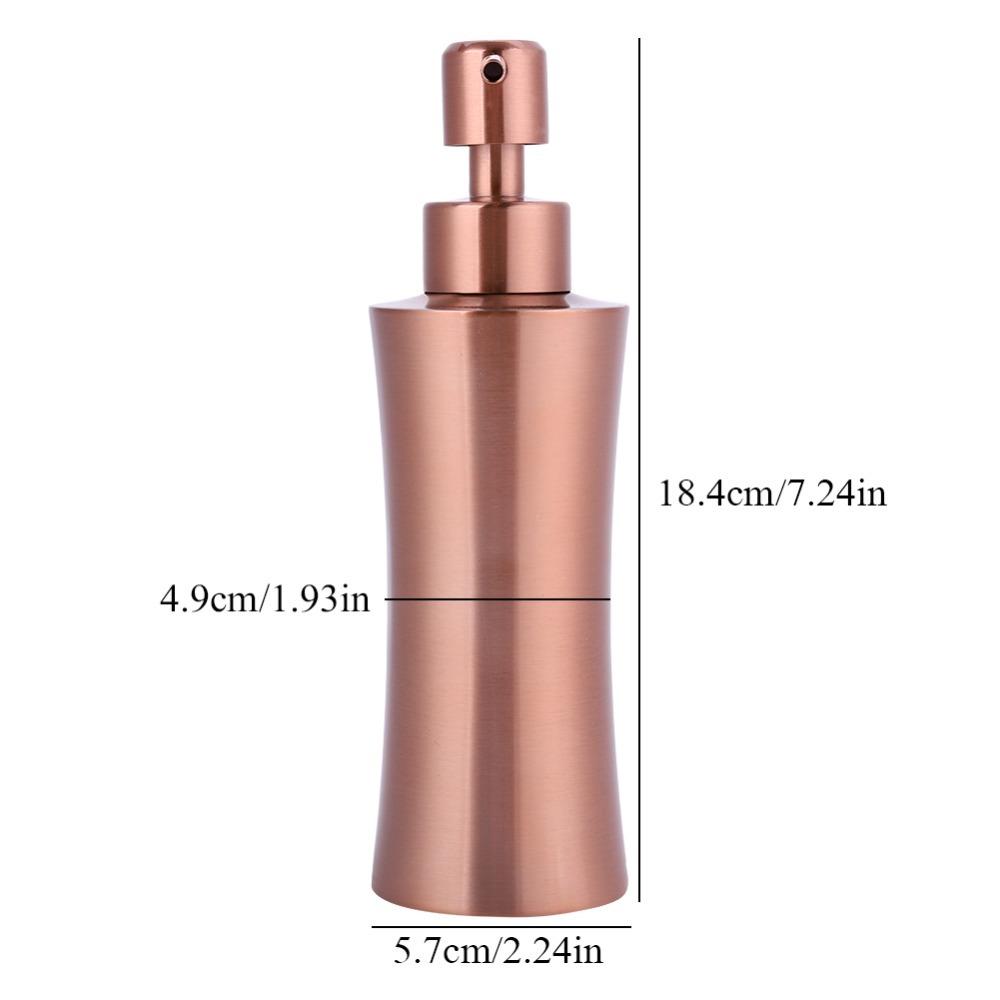 

Stainless Steel Hand Pump Dispenser Liquid Dispenser Bathroom Kitchen Sink Washroom Shower S