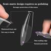 300Pcs Full Cover Press On Nail Tips Stiletto Almond Square Coffin French False Fake Soak Off Gel Nail Extension Tips Capsule