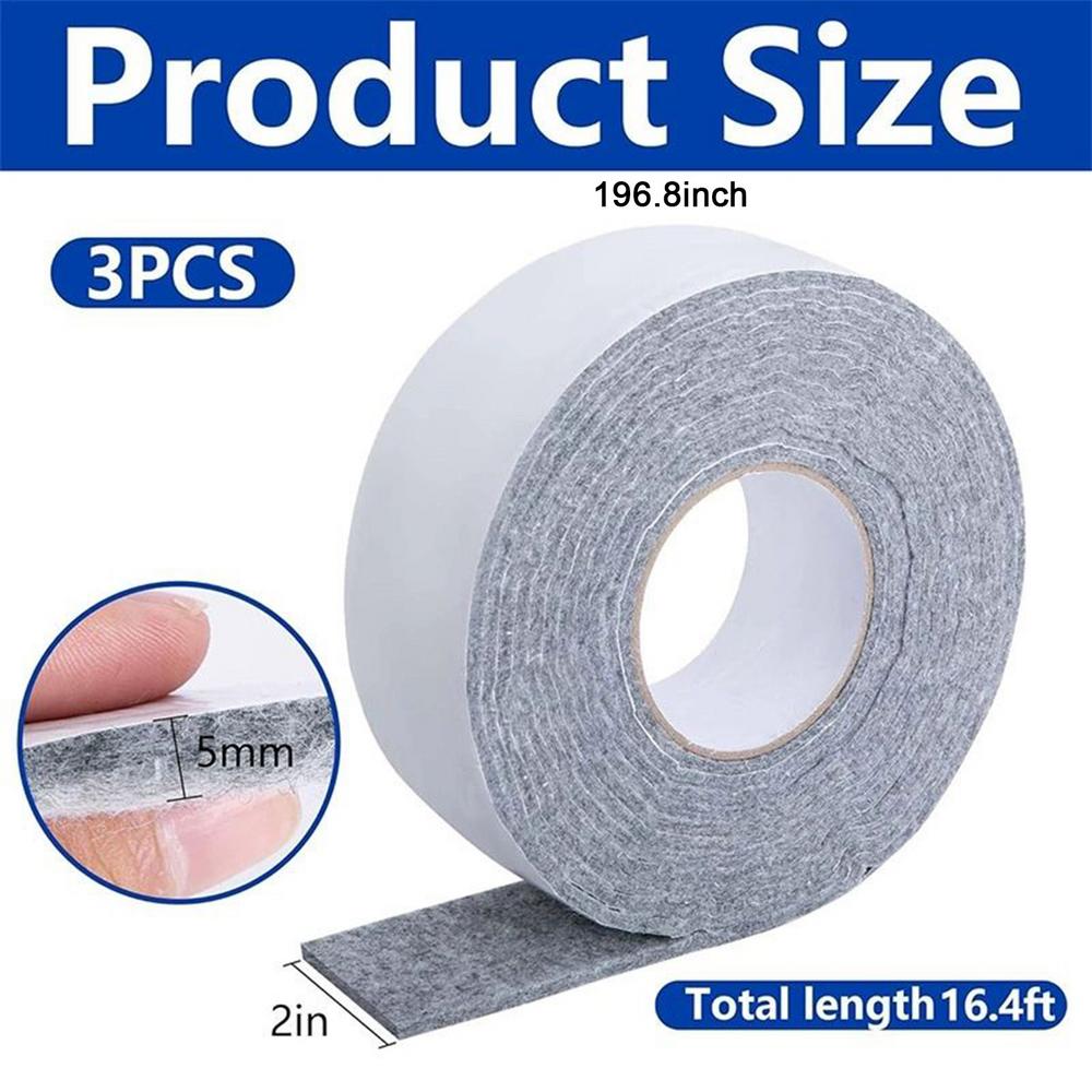 

Window Condensation Prevention 3 Pieces Thick Self Adhesive Water Absorbing Weather Stripping Window Condensation Water Barrier сірий колір