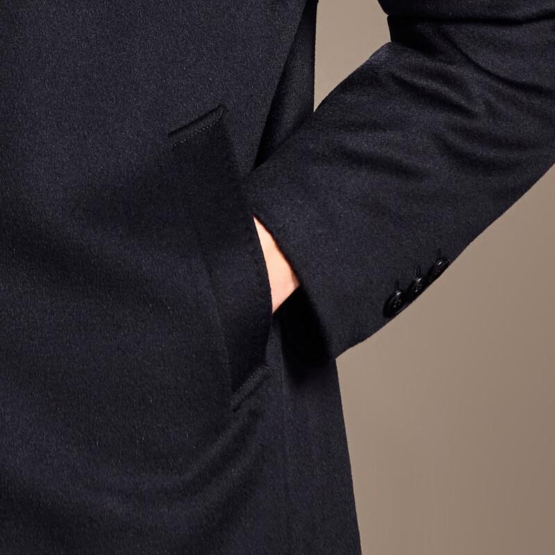 Antonio Men's Wool Overcoat with Detachable Goose Down Liner