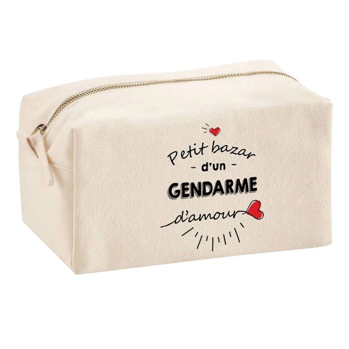 Multifunction Pouch Bazar of a Gendarme of Love Birthday Gift Personalized Idea | School Pouch Office Supplies