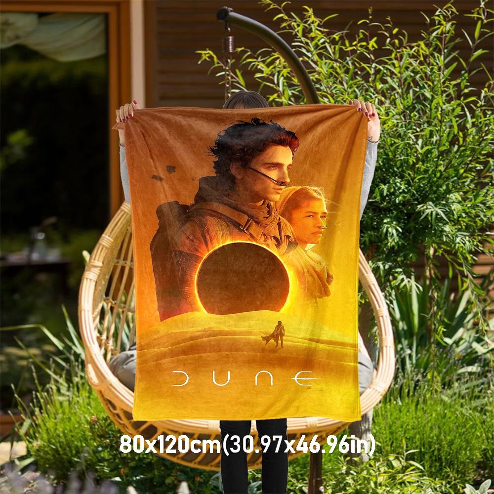 

1pc DuneOutdoor Flannel Blanket Soft Plush Decor for Picnics, camping,Bedroom, Playroom, or Lunch Breakn1185A 80x120cm(31x47inch)