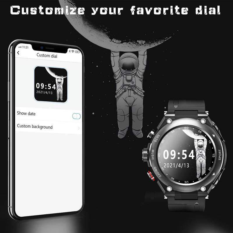 Smart Watch Wireless Earphone 2 In 1 HIFI Stereo Headphone Bluetooth Call Heart Rate Monitoring Smartwatch for Xiaomi Phone