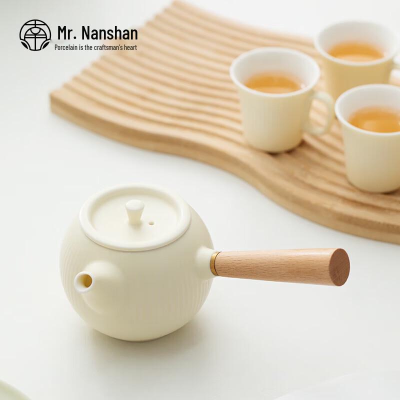 Kung Fu Ceramic Side Handle Teapot