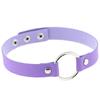 Black gothic choker punk leather choker rock collar women goth choker necklace fashion jewelry