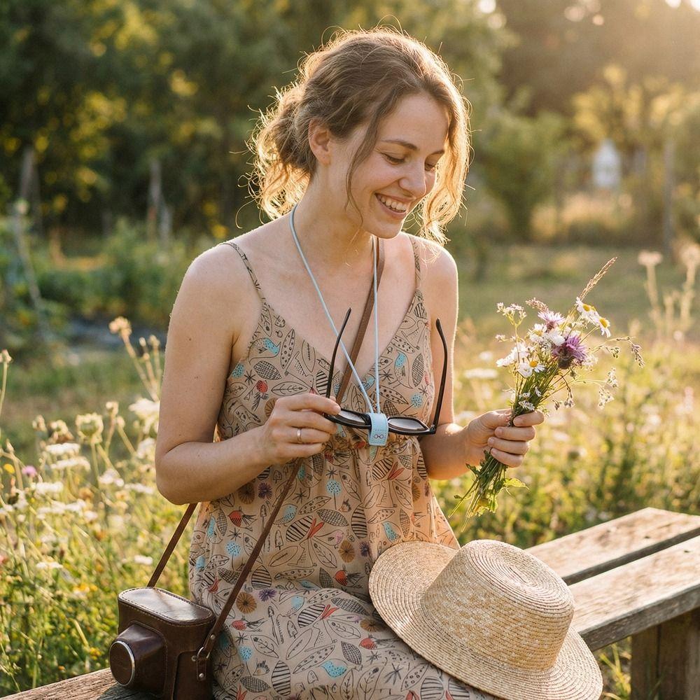 Pendant Eyeglasses Rope Adjustable Sunglasses Glasses Holder Portable Sunglasses Lanyard  Girl