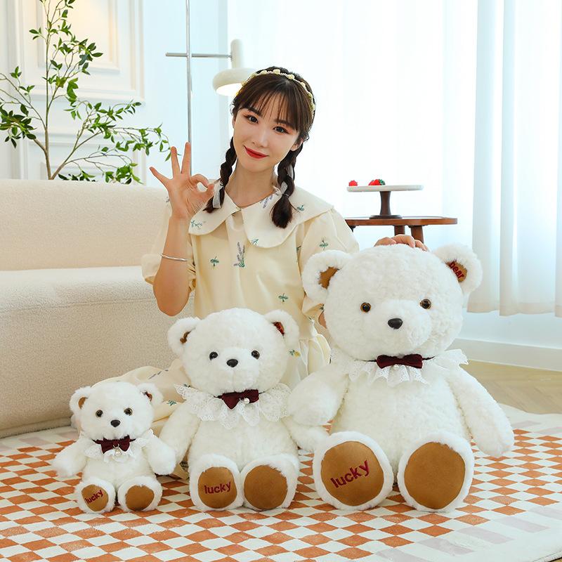 New Teddy Bear Plush Toy Creative Cute Hug Bear Doll Toy Girl Birthday Gift