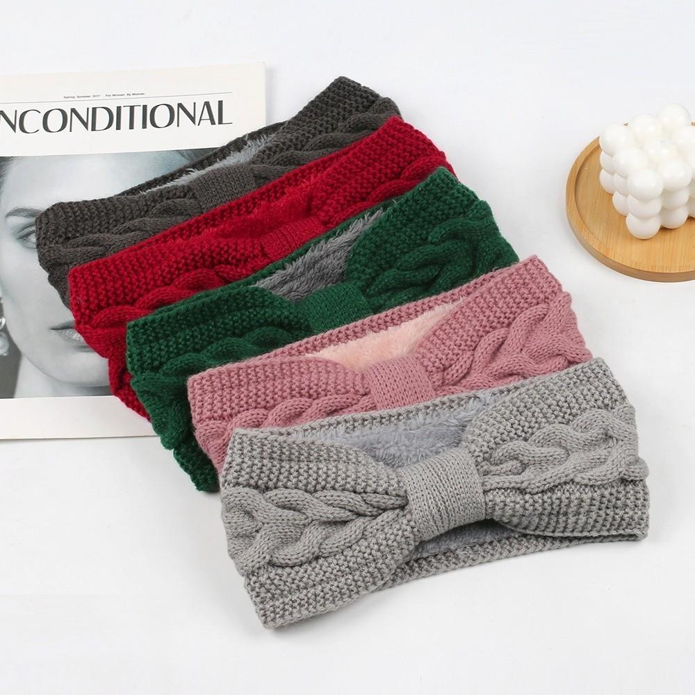 Knitted Crochet Turban Warm Ear Warmer Winter Women Headbands Hair Accessories