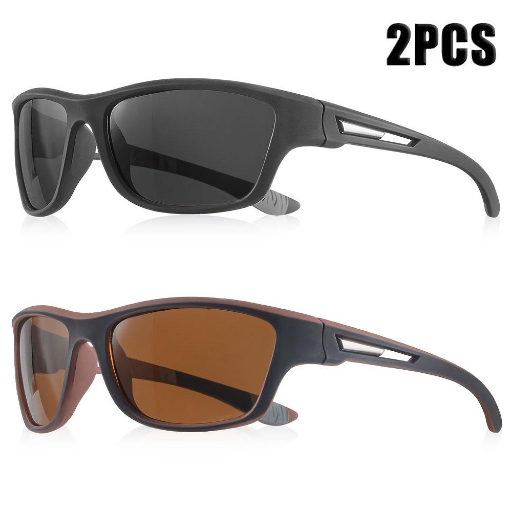 Classic Wrap Around Sunglasses for Men Women UV Protection Outdoor Sports Fishing Driving Travel