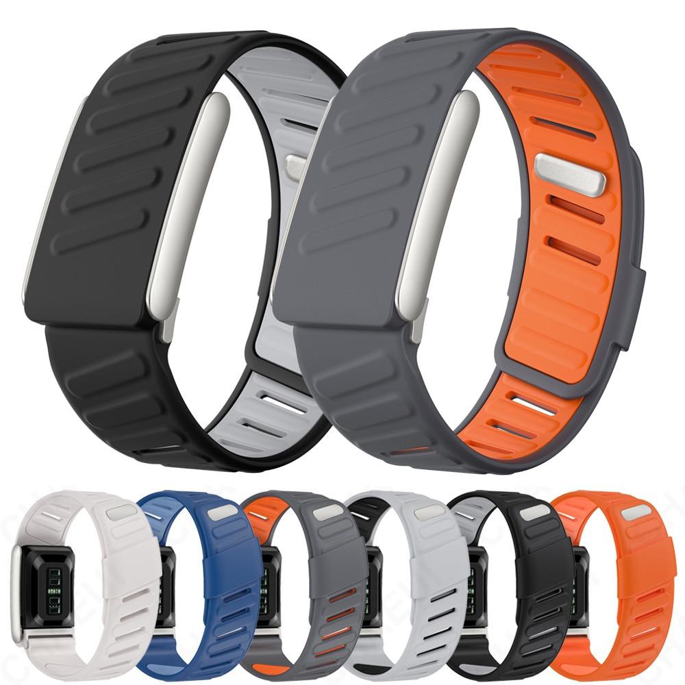 Kompatibel med WHOOP 5.0 ONE PEAK LIFE MG Armband Mjukt Silikon Vattentätt Justerbart Gummiband för Whoop 5.0/MG