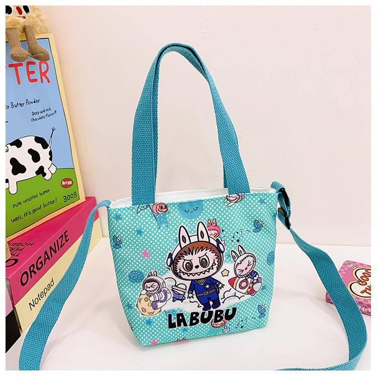 Cute Kids Shoulder Bag Fashionable Nylon Casual Cartoon Holder Snack