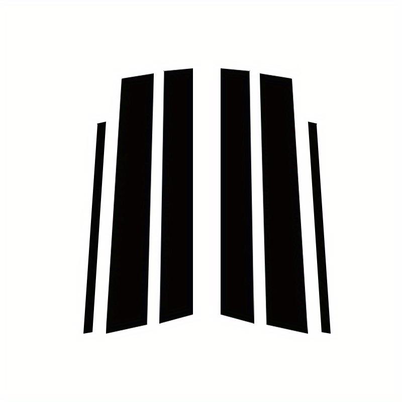 

6pcs Fit For Mazda 5 Premacy 2011 2012 2013 2014 2015 2016 2017 2018 Door Window Pillar Post Trim Stickers Black Styling Decor чорний