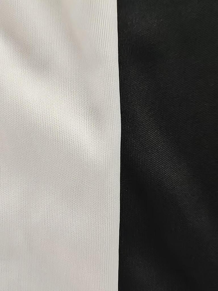 Halloween Black and White Cloak Makeup Ball Costumes, Horror Crazy Cartoon Dolls Cosplay, Stage Performance Costumes