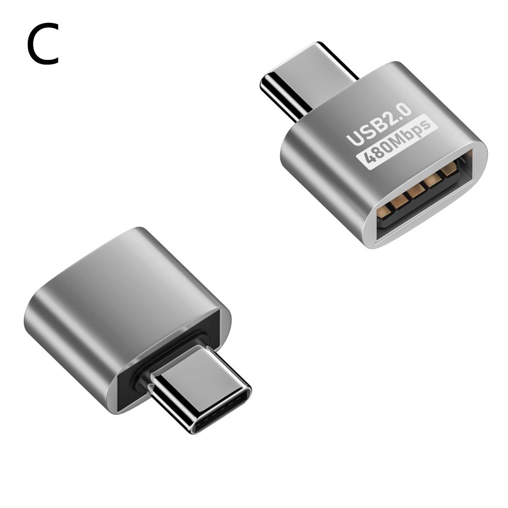 USB 2.0 Adapter OTG Type C To USB Adapter TypeC USB C Male To USB Female Male Adapter Converter Type C To USB Adapter