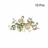 Uxcell 8mm Spring Band Clamps, 65 Mn Spring Steel, for Air Tube Clamps, Oil Line Hose Mechanisms, and Fuel Line Tube Clamps, Pack of 10