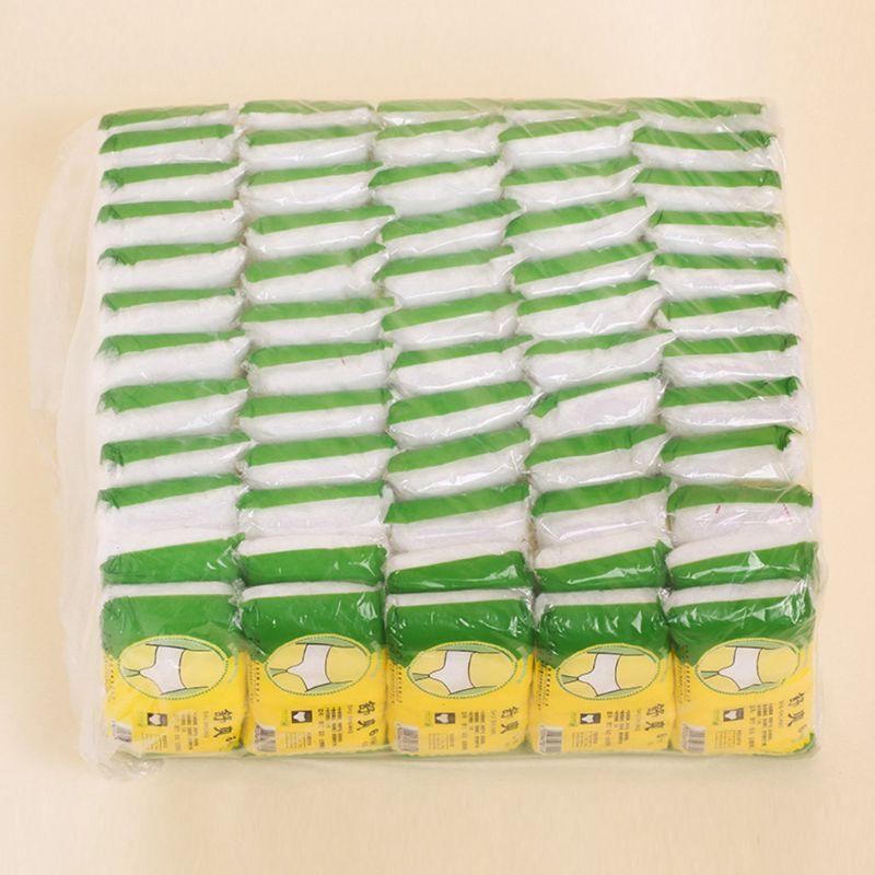 Women's Disposable Non Woven Underwear Travel Panties High Cut Briefs for Travel Hotel Spa Hospital Stays Emergencies