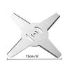 Manganese Steel Metal Grass String Trimmer Head Straight Blade High Performance Garden Tool Parts Durable Alloy Teeth