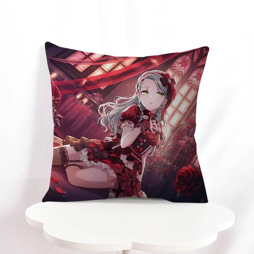 R-Roselia Anime Pillowcases Home Bedding Decorative Pillow Cover Wedding Super Soft Pillow Case