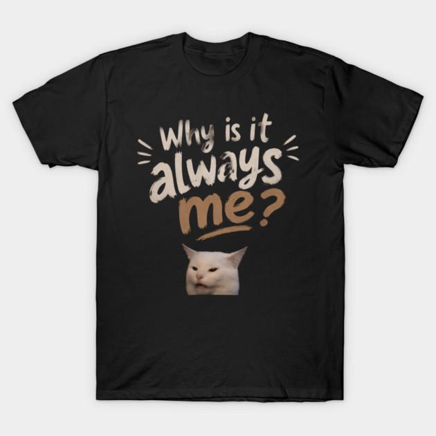 Asian Size Cotton Unisex Tshirt Print T-shirt Smudge the Cat T-shirt No-Cut Print Regular Fit