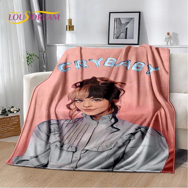 Crybaby M-Melanine Martinez Soft Flannel Blanket for Bed Bedroom Sofa Picnic,Throw Blanket for Cover Outdoors Leisure Gift Kids