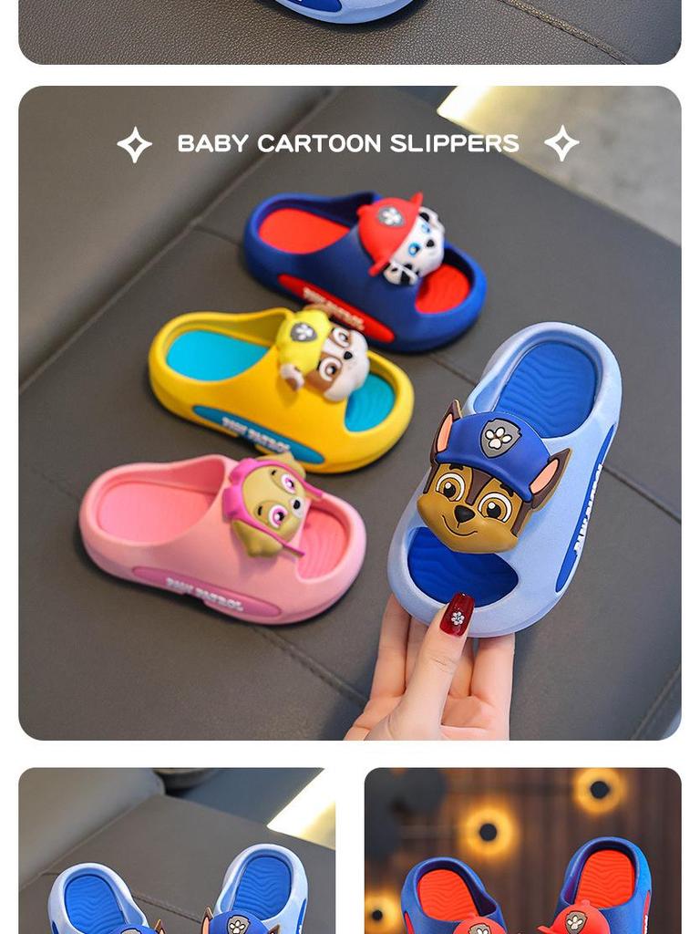 Paw Patrol Girls' Summer Non-slip Cartoon Sandals Slippers