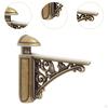 Glass Shelf Bracket Wall Adjustable Mounted for Bathroom Kitchen Home