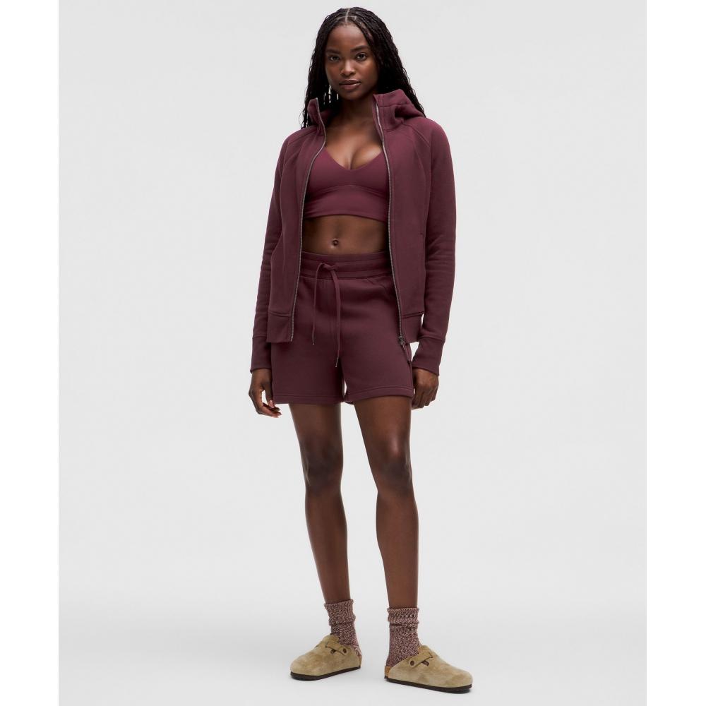 Lululemon Scuba Full Zip Hoodie Garnet