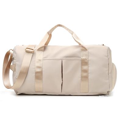 Borsa da palestra per donna con scomparto per scarpe, borsa da yoga grande, resistente e leggera