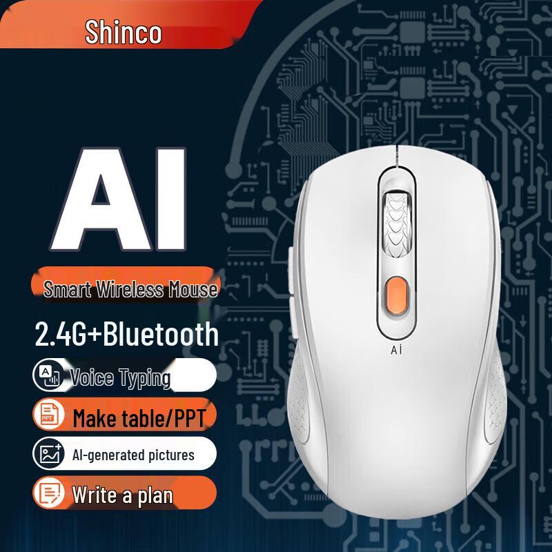 XINKE M3 AI Smart Voice Dual-Mode Wireless Mouse