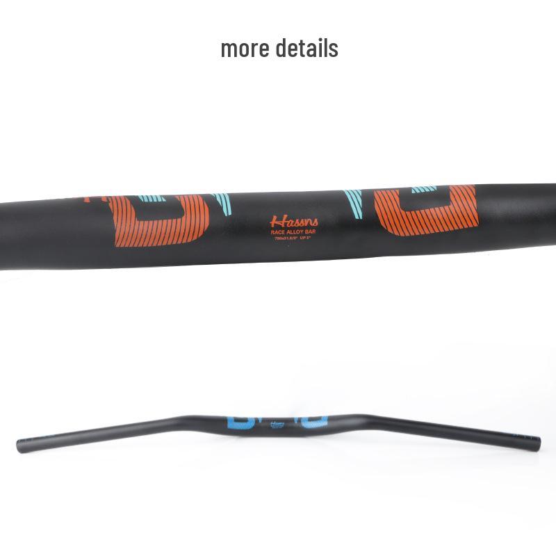 HASSNS Mountain Bike Swallow Handlebar, 31.8/35mm Diameter, AM DH Downhill, 25/35/55mm Rise