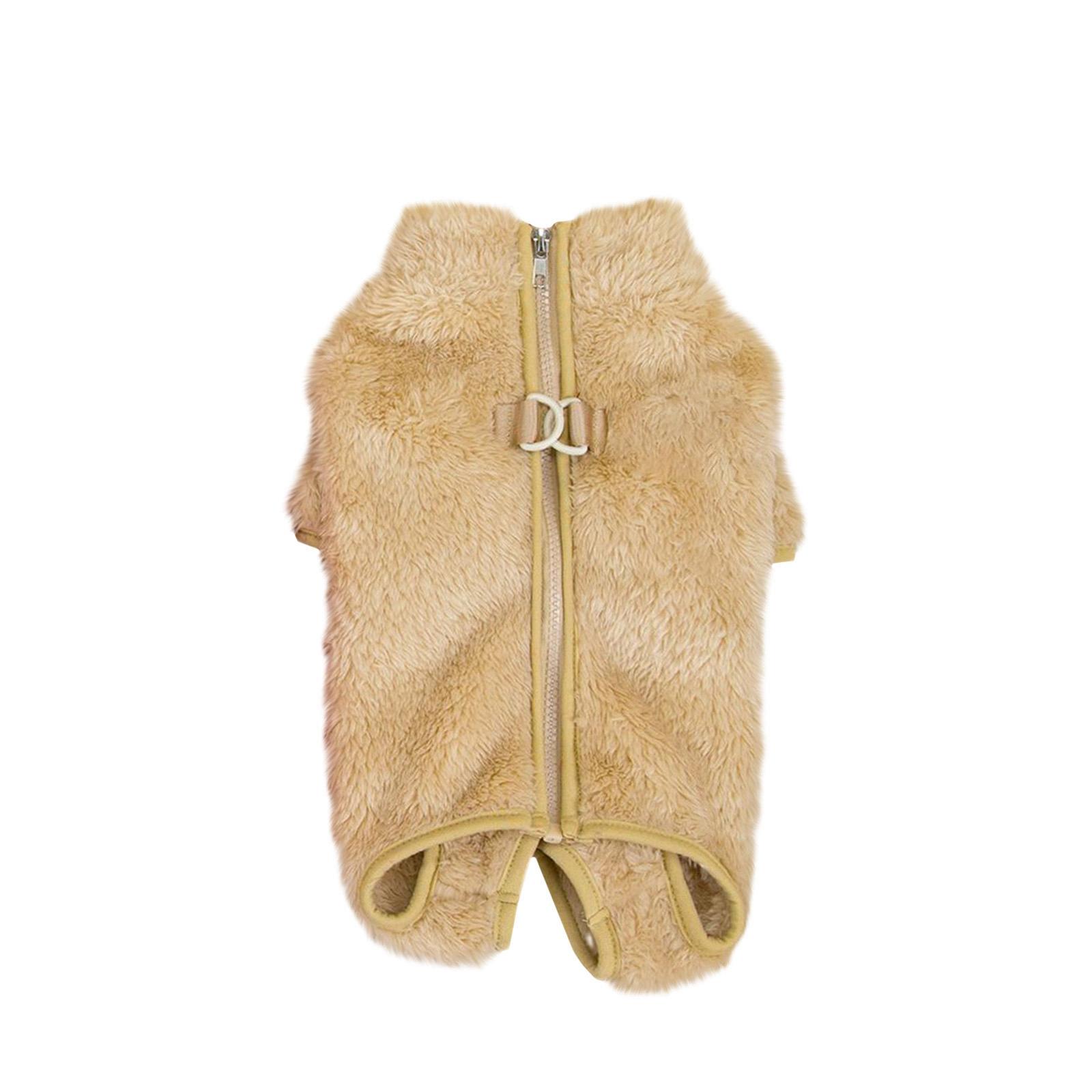 

Velvet Dog Pajamas, Plush Onesie, Soft Winter Wear For Small Dogs, Pet Overalls, Puppy Clothing XL хакі