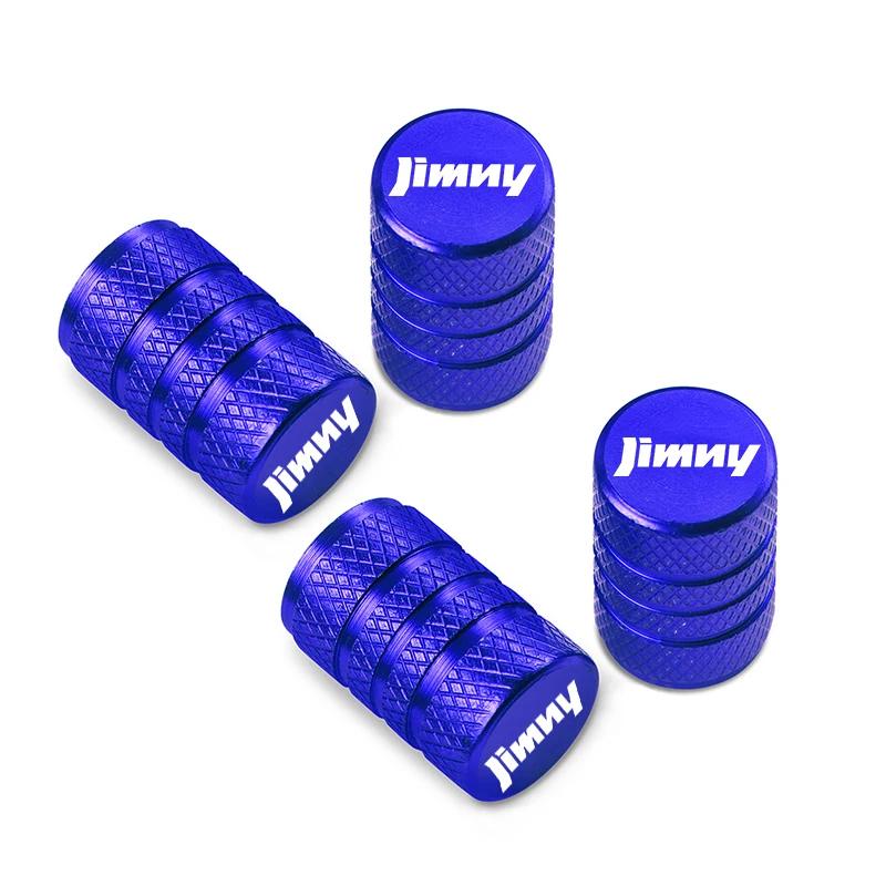 For Suzuki Jimny 4pcs Car Wheel Tire Valve Caps Tyre Stem Covers Airdust Waterproof Accessories