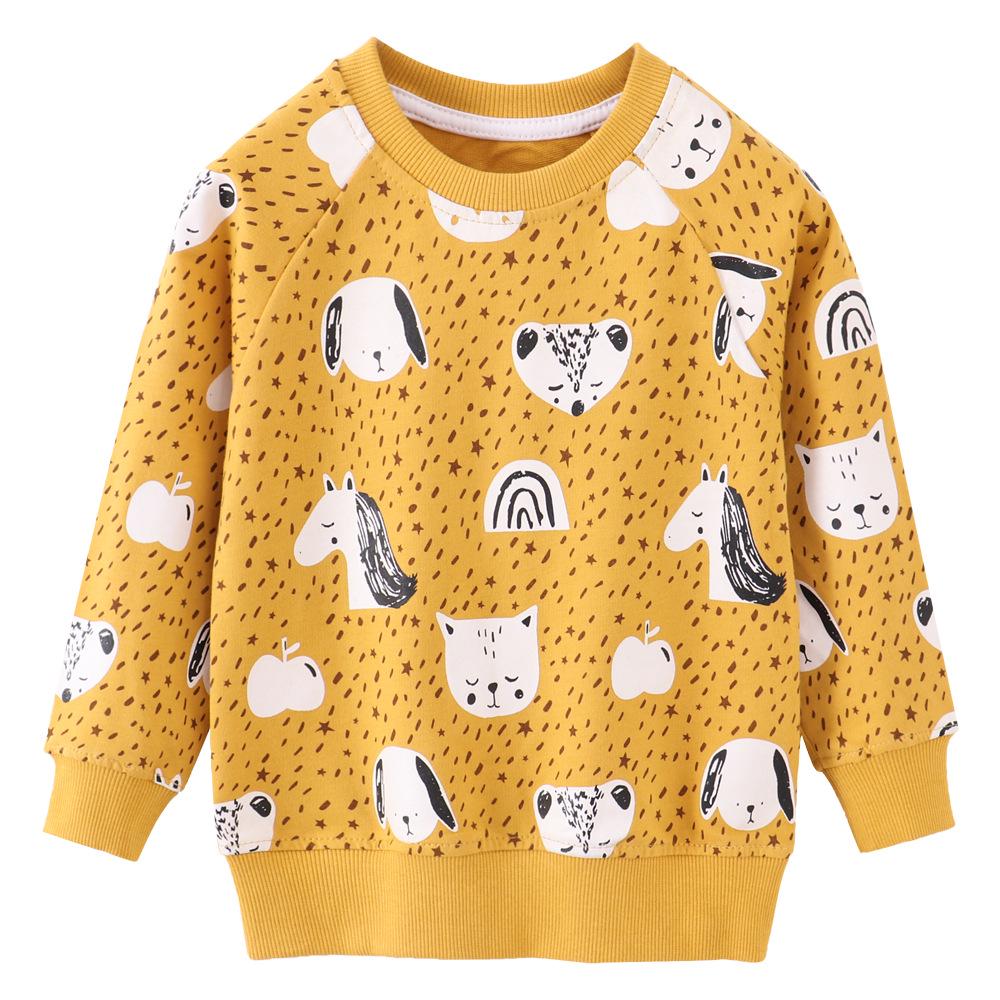 European Style Boys  Long Sleeve Terry Hoodie for Autumn/Winter 130 cm