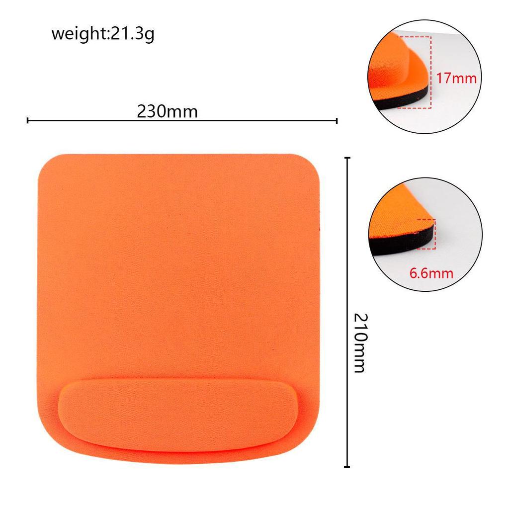 E03 Měkká a pohodlná podložka pod myš z EVA - ergonomická opora pro počítače