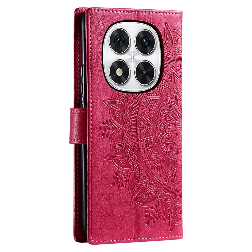 Stand Case for Xiaomi Redmi Note Note 14 Pro+ 5G/14 Pro 5G/Poco X7 5G Imprinted Totem PU Leather Wallet Phone Cover