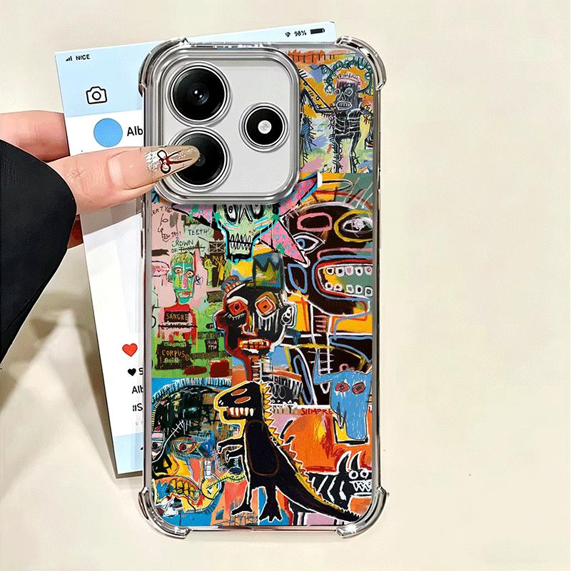 Graffiti Fashion Art Soft Phone Case For Xiaomi Poco X7 X8 Pro Max X6 X5 X3 F8 Ultra F7 M8 M7 M5S Redmi 15C 15A 15 14C 13C 12C 1
