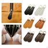 2 Pieces Zipper Pullers, PU Parts for Wallets, Jackets, Backpacks