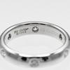 CARTIER Stella Ring K18 white gold/diamond #4.7(US Size) 4.62g Women Used