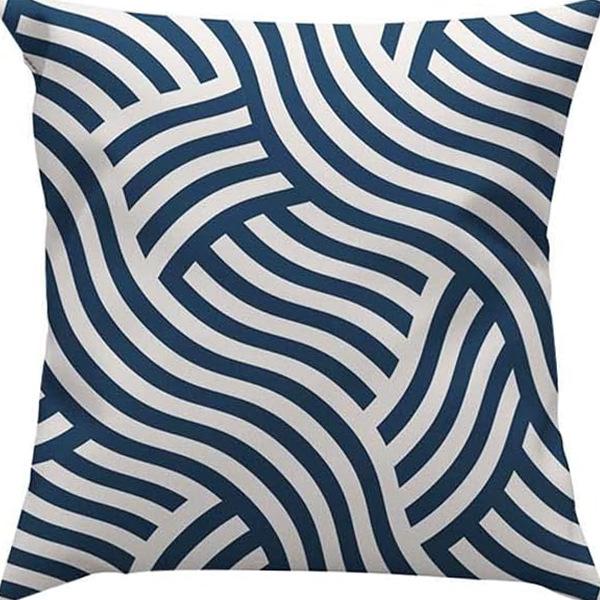 Daisy Simple Geometric Printed Home Living Room Office Sofa Pillow Cover Popular Pillow Cover Premium Durable Quality