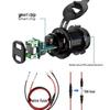 Car and Motorcycle USB Interface Waterproof Charger with 40W PD Fast Charge