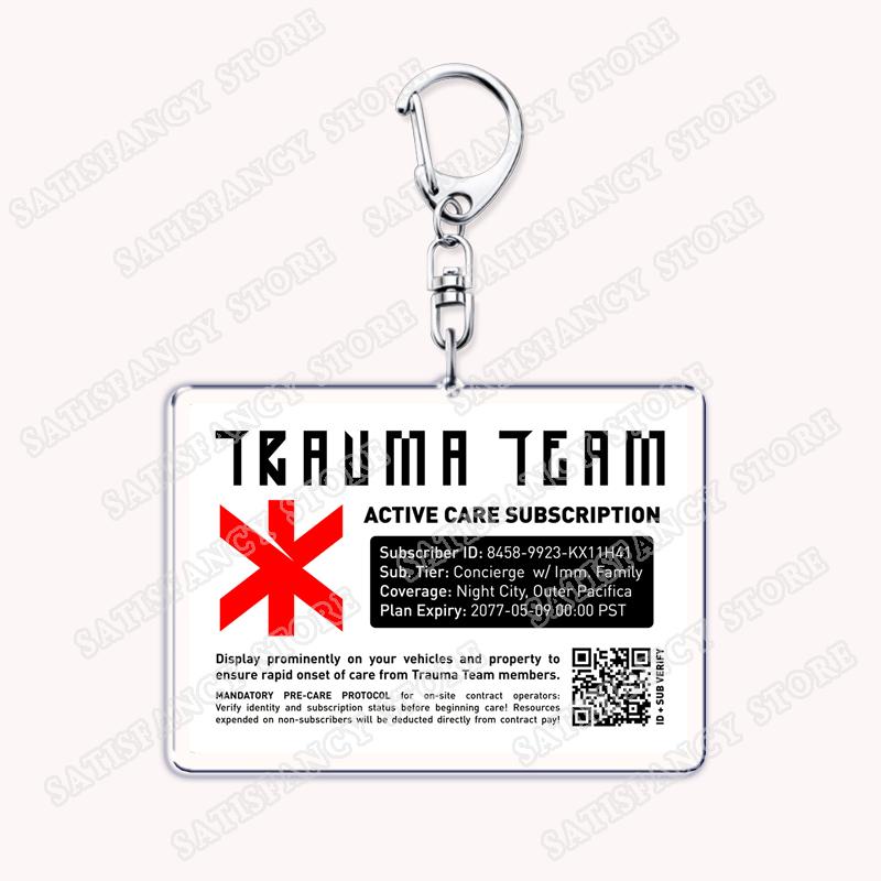 Portachiavi Anime Cyberpunk per Donne Accessori Borsa Edgerunners Rebecca Lucy Gloria Faraday Portachiavi Gioielli Fan Amici Regali