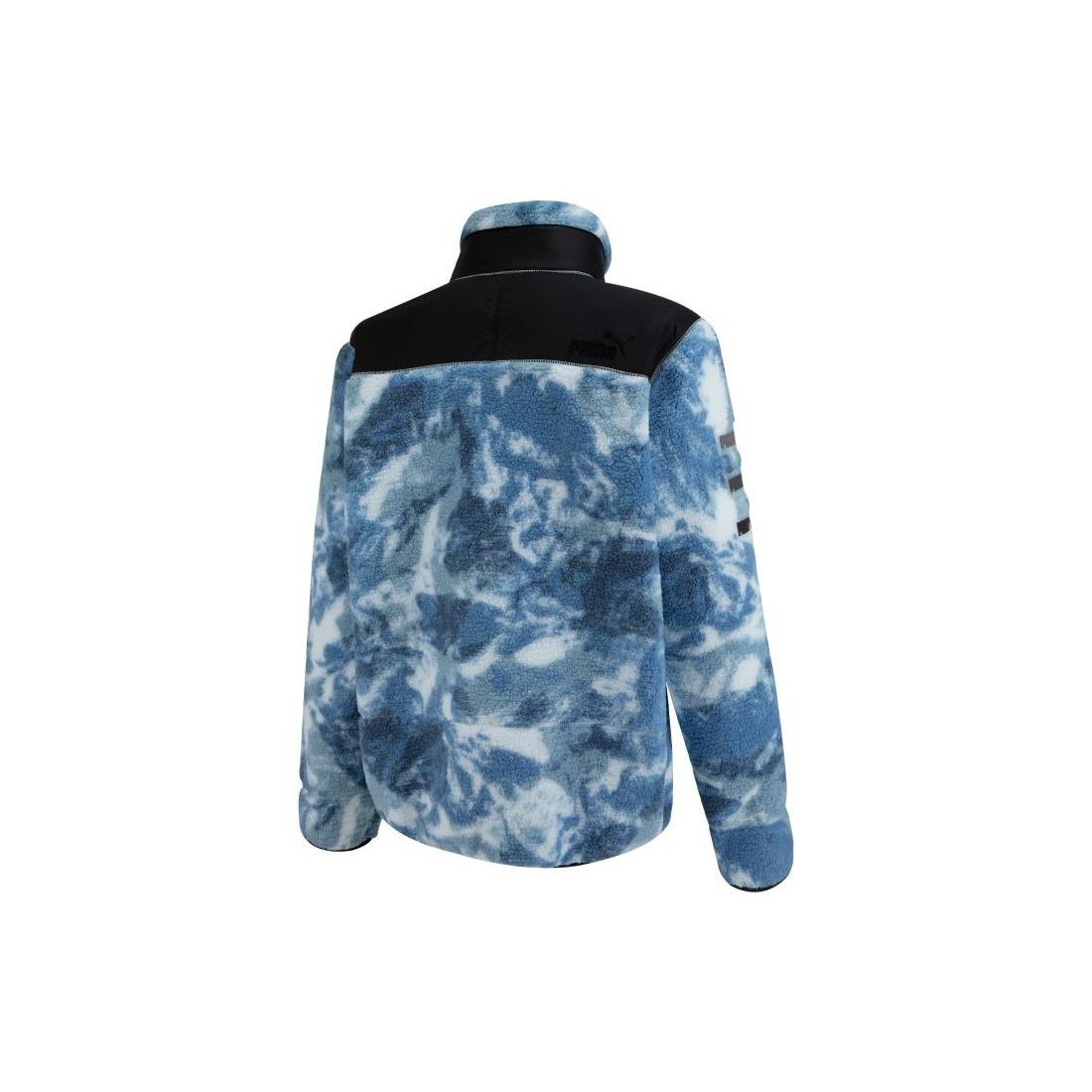 Куртка PUMA Tie-Dye с высоким воротником на молнии и вышитым логотипом Куртки унисекс — фото 2