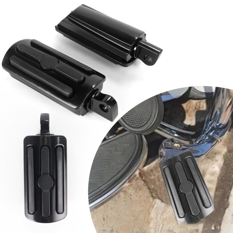 32mm Aluminum Motorcycle Foot Pegs 32mm Motorcycle Rear Footrests Motorbike Modification Part Simple Installation