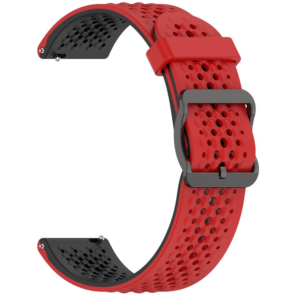 20mm 22mm Silicone Strap For Amazfit Active 2/GTS 4/3/2 Sports Breathable Bracelet Wristband Amazfit Bip 6/5 GTR 4/3 Accessories