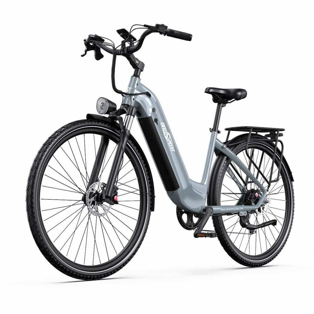 City Electric Bike ONESPORT 27.5" 250W Motor 36V 22.5AH Max Range 140Km Load 120Kg OT05 Pro