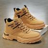 Men's Martin boots 2025 new casual outdoor high-top wear-resistant men's Korean version thick-soled non-slip sports boots